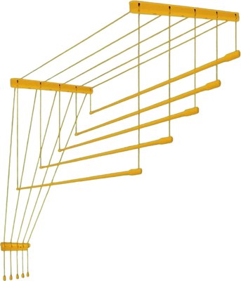 

Сушилка для белья, Потолочная Алюминиевая Gold Style 5 прутьев 2.4м
