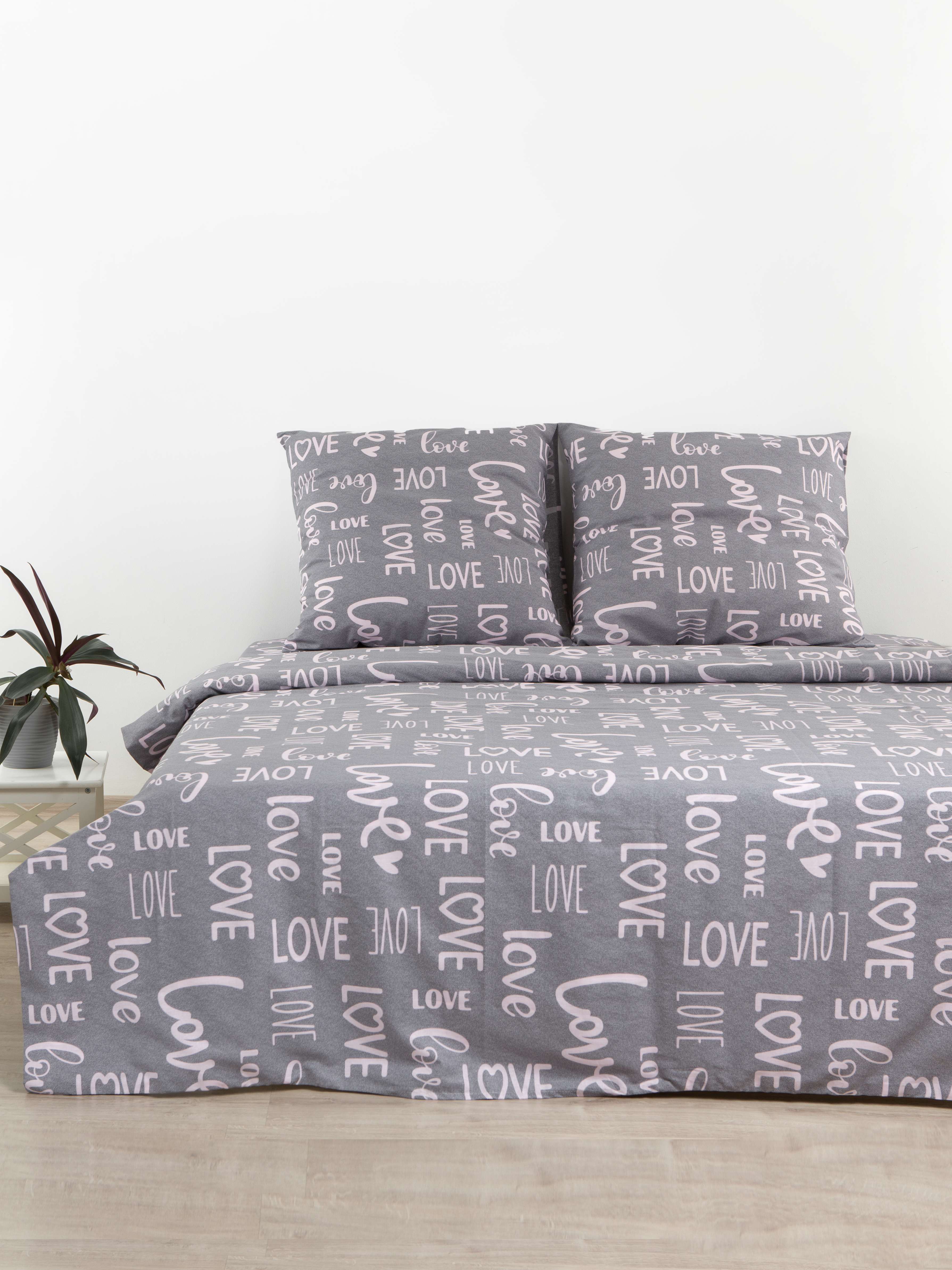 Комплект постельного белья Блакiт 2сп Love 50х70 41252/0/615005/457983 К