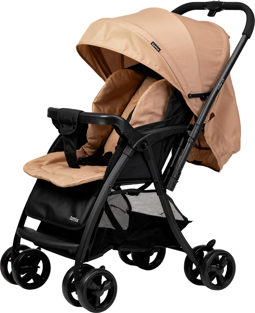 Детская прогулочная коляска Tomix Cosy V3 / HP-712 (Beige)
