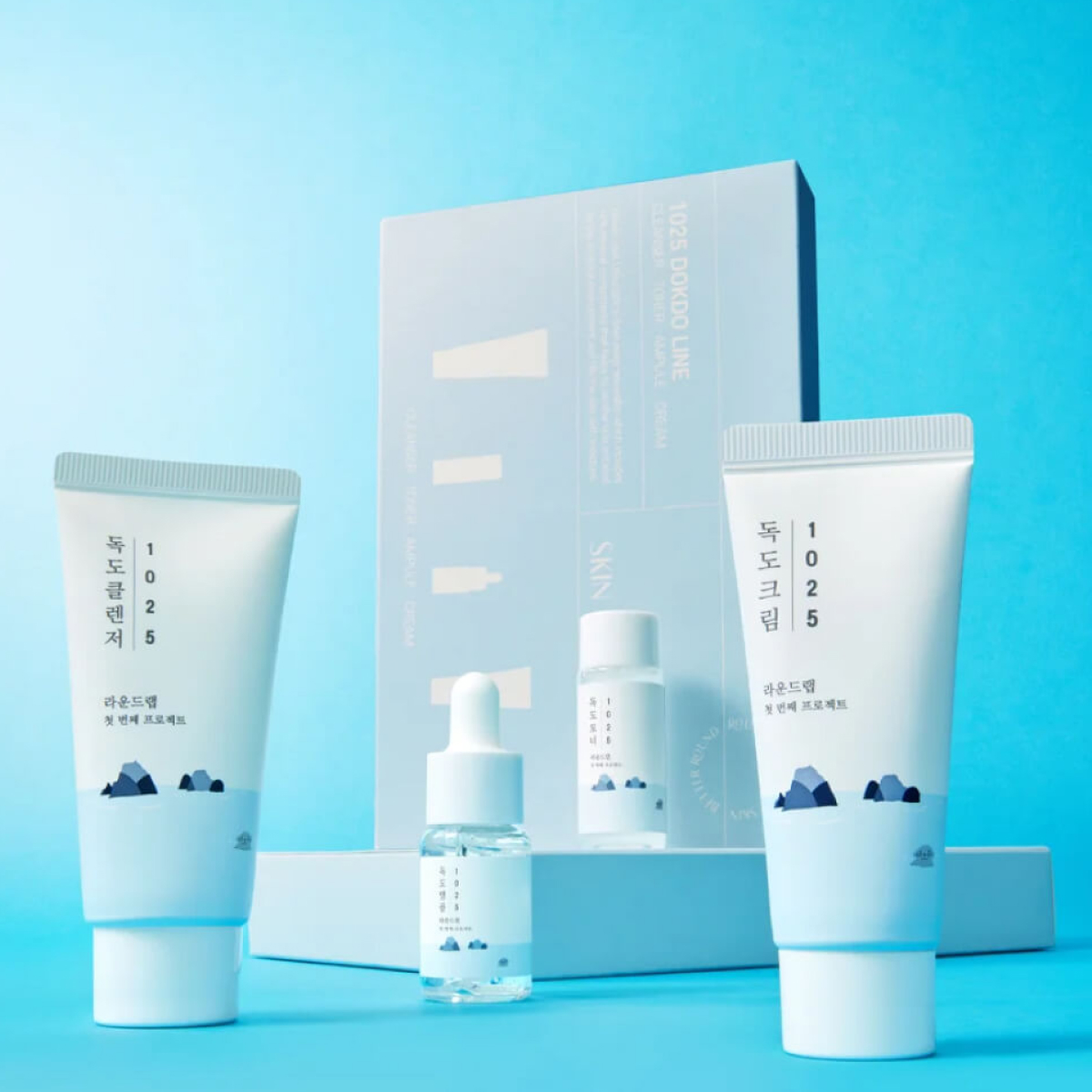 Набор косметики для лица Round Lab 1025 Dokdo Trial Kit — фото 5