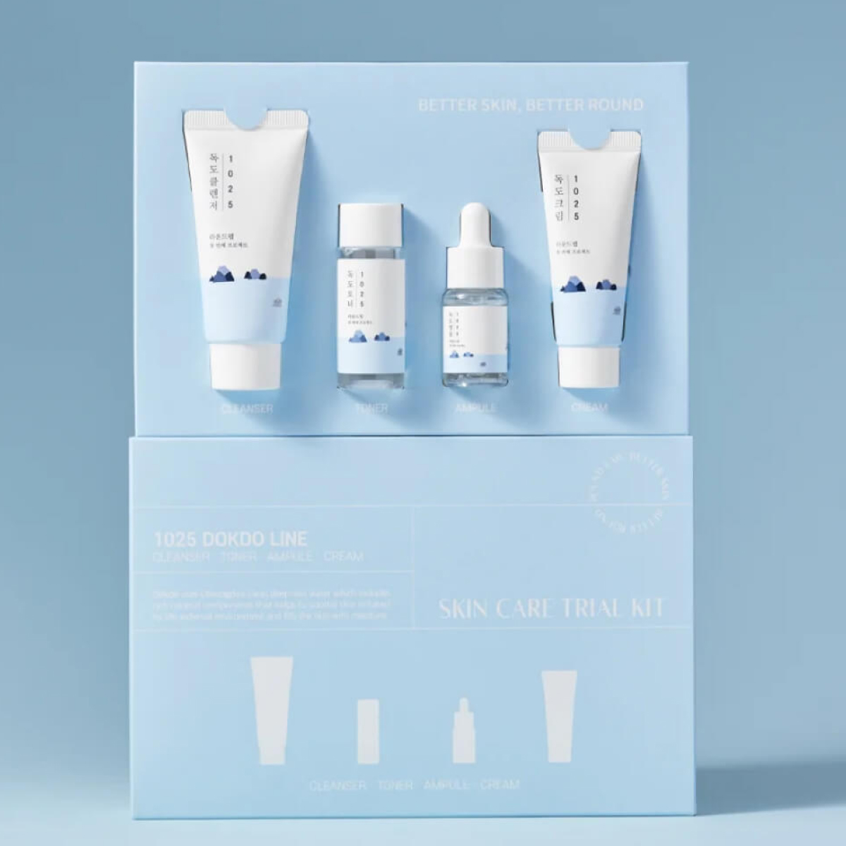 Набор косметики для лица Round Lab 1025 Dokdo Trial Kit — фото 3