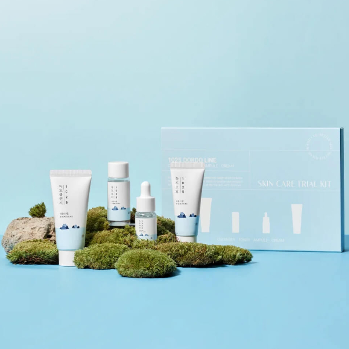Набор косметики для лица Round Lab 1025 Dokdo Trial Kit — фото 4