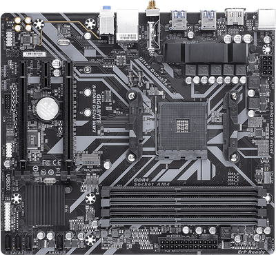 Материнская плата Gigabyte B450M DS3H WiFi - 