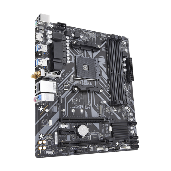 Материнская плата Gigabyte B450M DS3H WiFi
