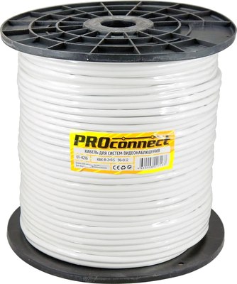 Кабель PROconnect KBK-B-2 / 01-4216 (200м, белый) - 