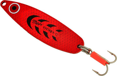Блесна Mepps Syclops Platium Red / 529639 (8г) -
