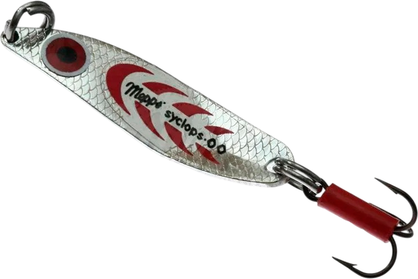 Блесна Mepps Syclops Silver/Red / 529598-B (5г)