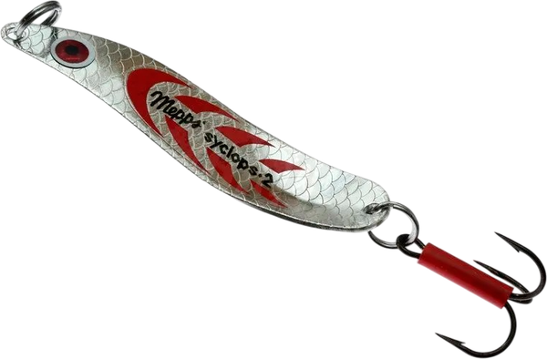 Блесна Mepps Syclops Silver/Red / 529601-B (17г)