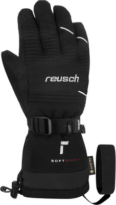 Перчатки лыжные Reusch Maxim GORE-TEX Junior / 6461334-7701 (р-р 5.5, Black/White) -