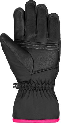 Перчатки лыжные Reusch Alan Junior / 6461115-7720 (р.6.5, Black/Pink Glo)