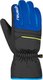 Перчатки лыжные Reusch Alan Junior / 6461115-7004 (р-р 5, Black/Surf The Web/Brill Blue) - 