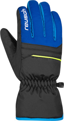 Перчатки лыжные Reusch Alan Junior / 6461115-7004 (р-р 5.5, Black/Surf The Web/Brill Blue) -