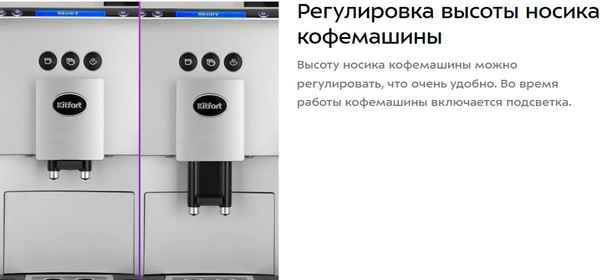 Кофемашина Kitfort КТ-7318
