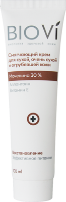 Крем для тела Biovi Смягчающий для сухой кожи мочевина 30% (100мл) - 