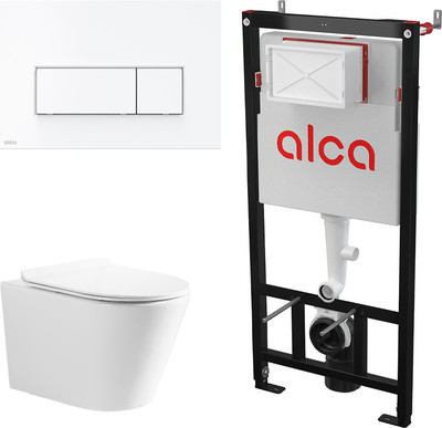 

Унитаз подвесной с инсталляцией, Faro Aria Tornado + Alca 570 / CT10833+AM101/1120+M570