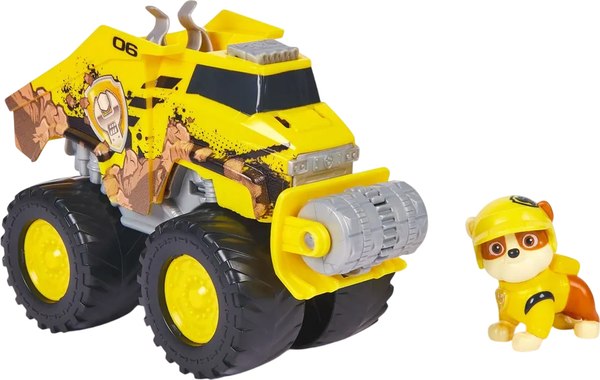 Бульдозер игрушечный PAW Patrol Rescue Wheels с фигуркой Крепыш / 63576