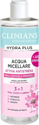 

Мицеллярная вода, Hydra Plus с экстрактом мальвы