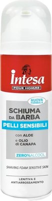 Пена для бритья Intesa Алоэ Вера и масло конопли (300мл) - 