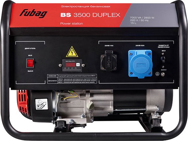 Бензиновый генератор Fubag BS 3500 Duplex / 646470