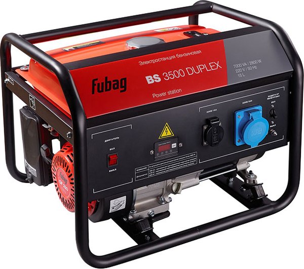 Бензиновый генератор Fubag BS 3500 Duplex / 646470