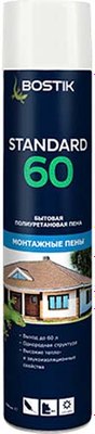 Пена монтажная Bostik Standard 60 бытовая (750мл) - 