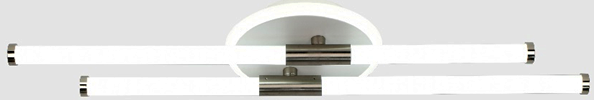 Потолочный светильник Mirastyle XL-60268B-2+1 WT+Nickel