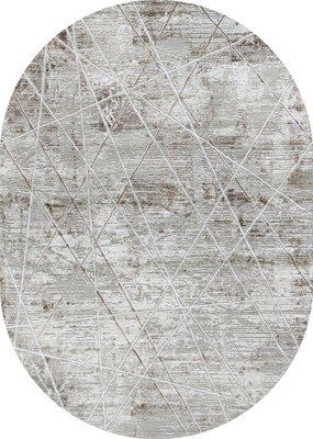 Ковер Safyun Victoria HL618-CREAM-VIZON-OVAL (2.5x3.5) - 