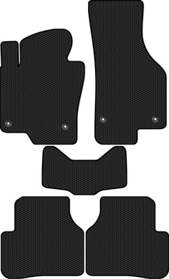 

Комплект ковриков для авто, 1393_1 для Volkswagen Passat VI/VII седан/B7/B6