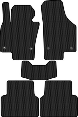 

Комплект ковриков для авто, 1424_1 для Volkswagen Tiguan I SUV/NF 2006-2017