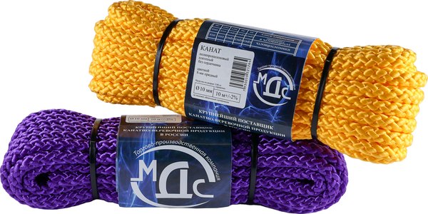 Канат хозяйственный МДС Полипропиленовый 10мм 8пр PU-156095 (10м)
