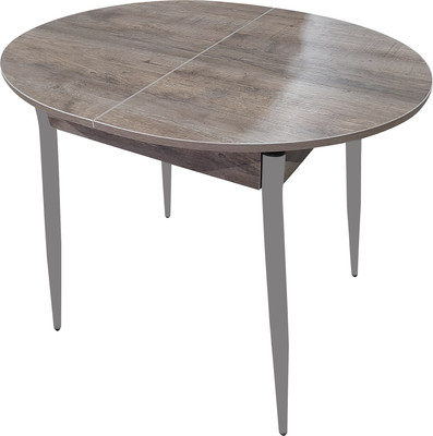 Обеденный стол Древпром М61 Сириус ДП1-02-05 97-127x75 (самдал/металлик) - 