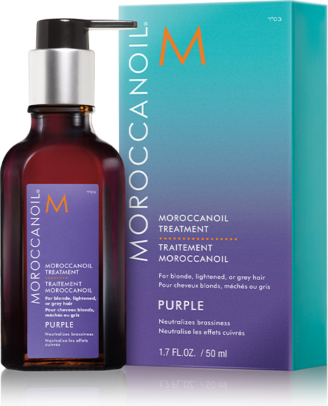 Масло для волос Moroccanoil Treatment Purple Восстанавливающее с фиолетовым пигментом (50мл)