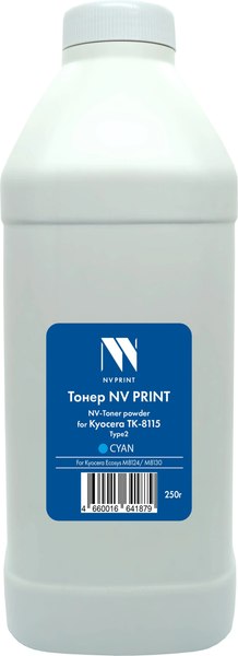 Тонер для принтера NV Print NV-Kyo8115-Type2-250gC