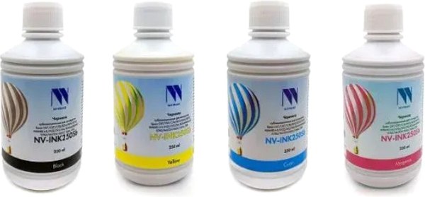 Комплект контейнеров с чернилами NV Print NV-INK250Sb6