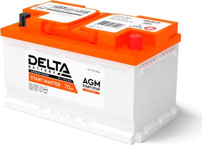 

Автомобильный аккумулятор, Battery AGM R+