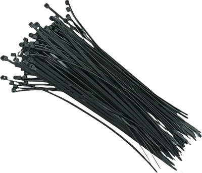 Стяжка для кабеля Vertex Tools 8x450 Ч / СНЧ-8-450 (100шт) -