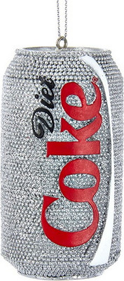 Елочная игрушка Kurt S. Adler Christmas 2024. Баночка Coke Diet / CC2176DC -