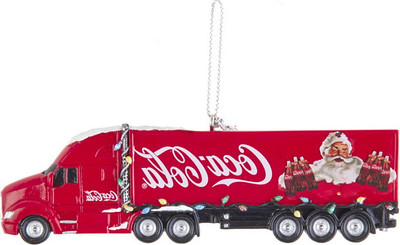 

Елочная игрушка, Christmas 2024. Грузовик Coca-Cola / CC2204