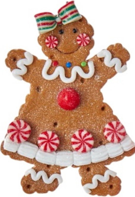 

Елочная игрушка, Christmas 2023. Пряничный человечек / D3172