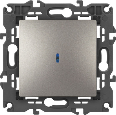 Выключатель ЭРА Elegance 14-1102-16 / Б0065785 (титан) -