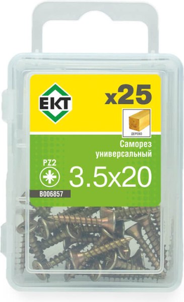 Саморез ЕКТ 3.5х20 / B006857 (25шт)