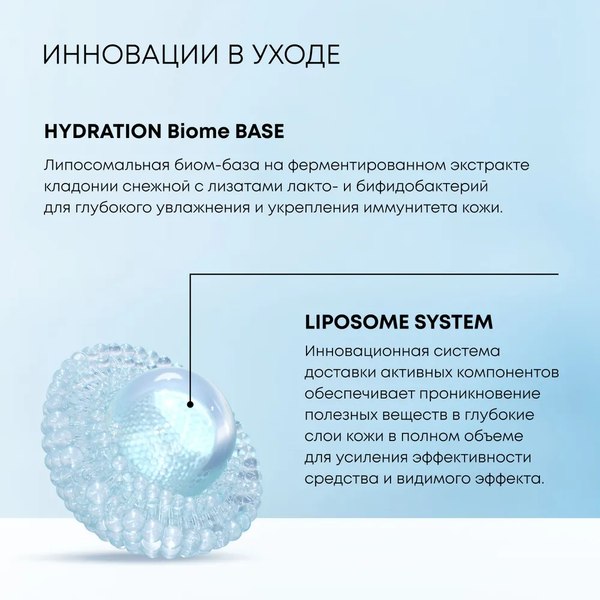 Крем для лица Natura Siberica Lab Biome Гиалуроновый ночной (50мл)