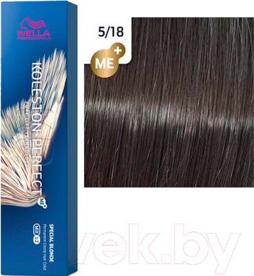 

Крем-краска для волос, Koleston Perfect тон 5/18
