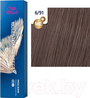 

Крем-краска для волос, Koleston Perfect тон 6/91