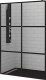 Душевая стенка RGW WA-11-B / 32101111-84 (110x200, прозрачное стекло/черный) - 