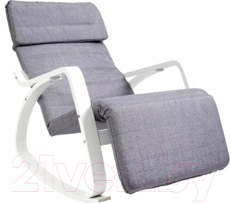 Кресло-качалка Calviano Relax F-1105 (серый)