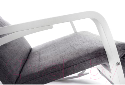 Кресло-качалка Calviano Relax F-1105 (серый)