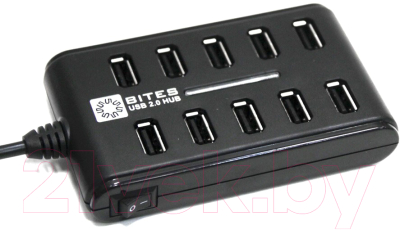 USB-хаб 5bites HB210-205PBK (черный)