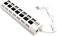 USB-хаб 5bites HB27-203PWH (белый) - 