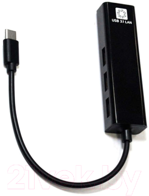 Сетевой адаптер 5bites UA3C-45-09BK (0.1м, черный)